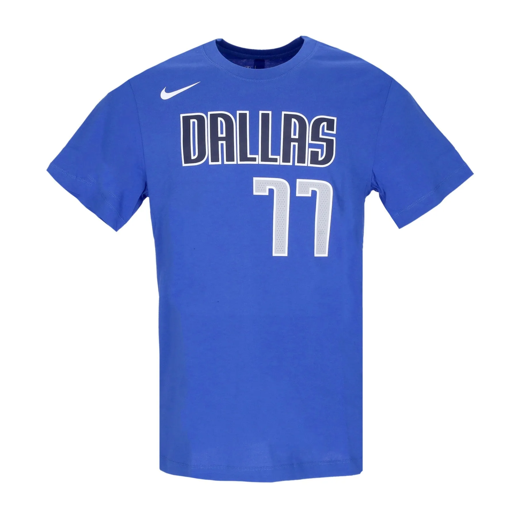 Maglietta Uomo Nba Essential Tee No 77 Luka Doncic Dalmav Game Royal