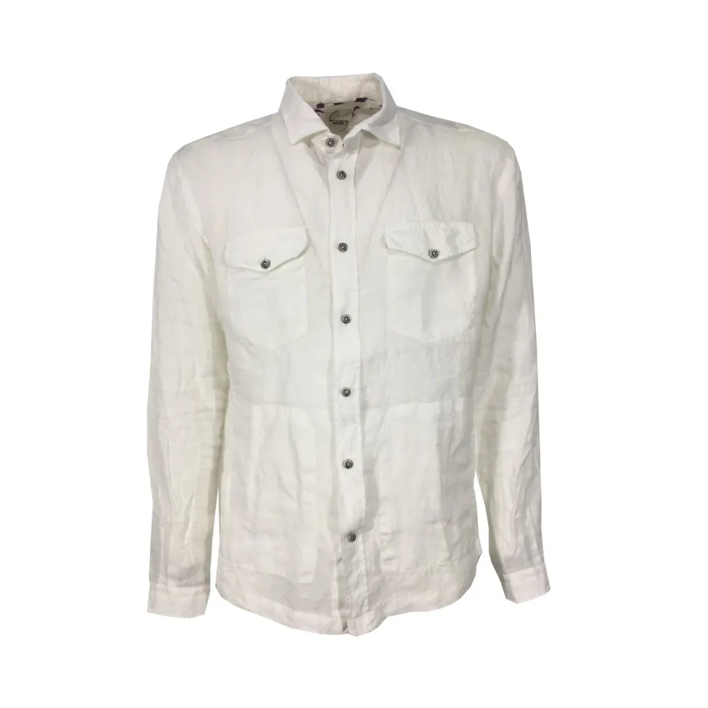 MASTRICAMICIAI camicia uomo lino MR294-LT009 MARK 100% lino