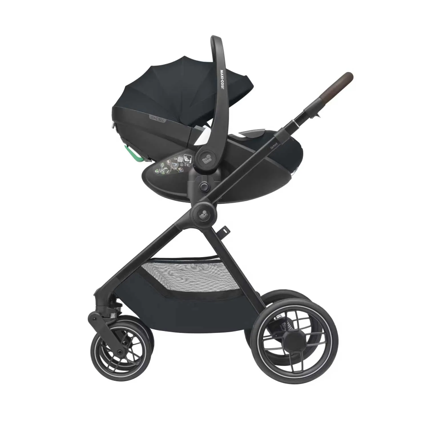 Maxi Cosi - Trio Oxford+ Navicella Oria + S.A. Pebble 360 Pro R129 + Adattatori + Base Auto