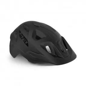 Met Casco Mtb Echo Nero Opaco Uomo