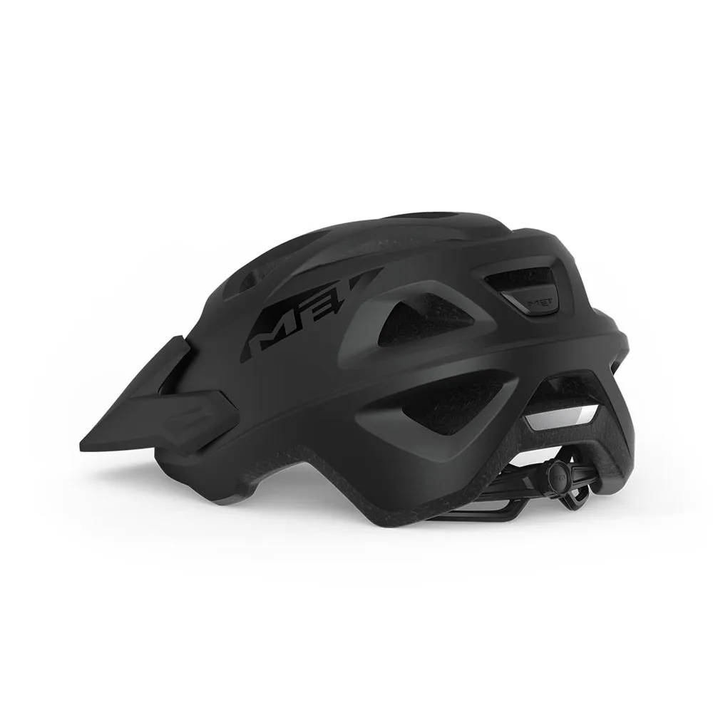 Met Casco Mtb Echo Nero Opaco Uomo