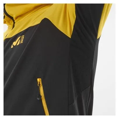 Millet Seneca Hybrid Hoodie Fleece Black/Yellow