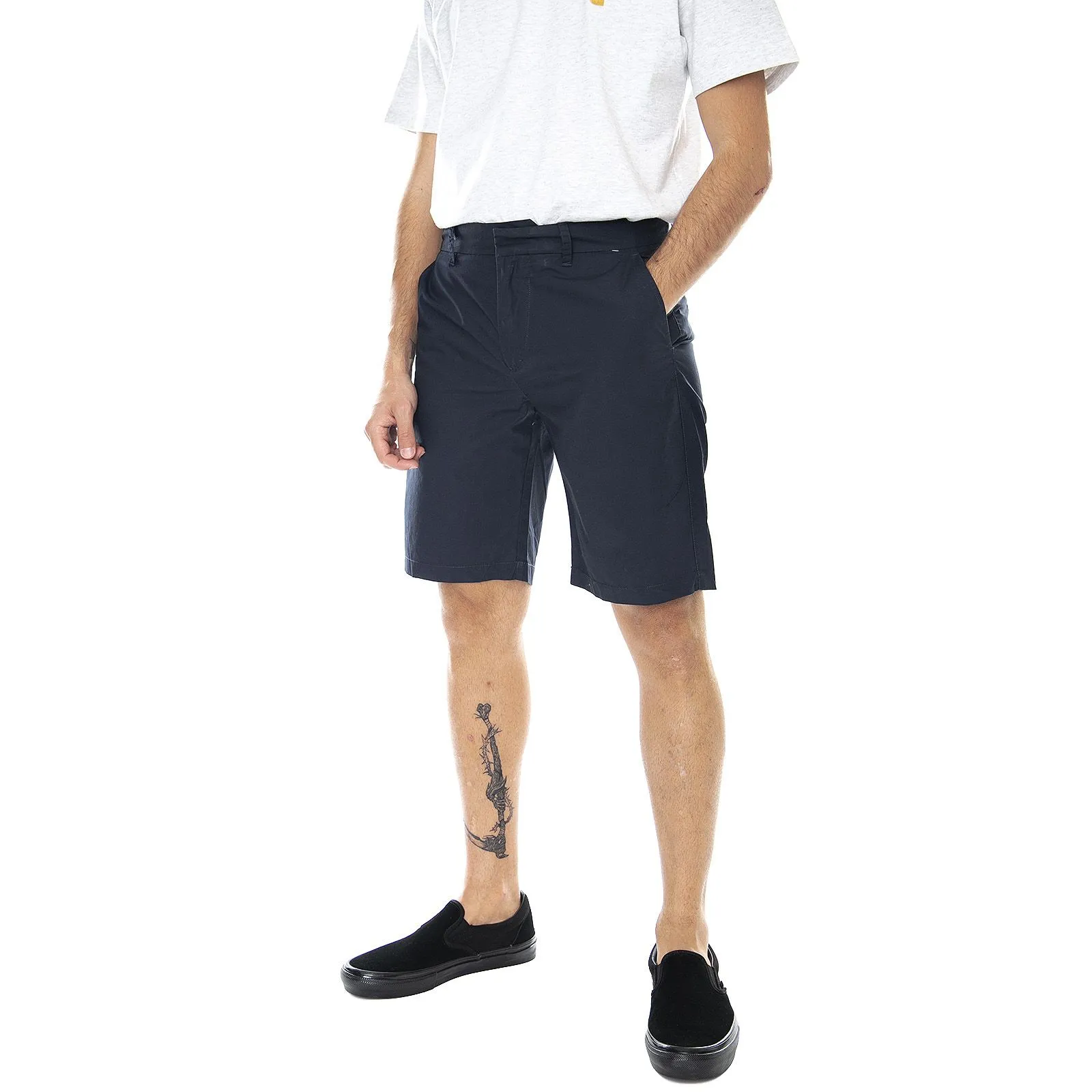 Minimum Mens Raffael Shorts - Dark Sapphire - Bermuda Cargo Uomo Blu    