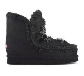 Mou Boots Crystal Stars Nero