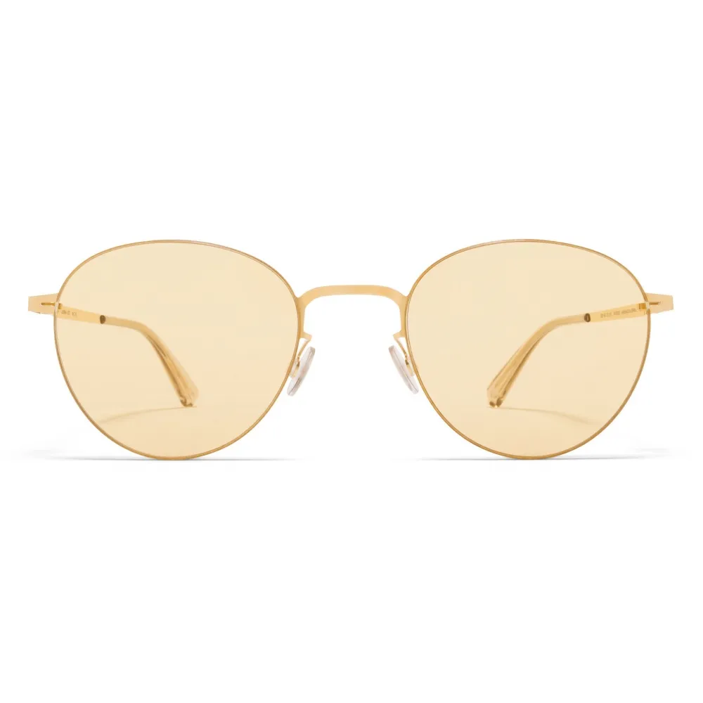 Mykita - Eito - Lessrim - Giallo Gelatina Oro Lucido - Metal Collection - Occhiali da Sole - Mykita Eyewear