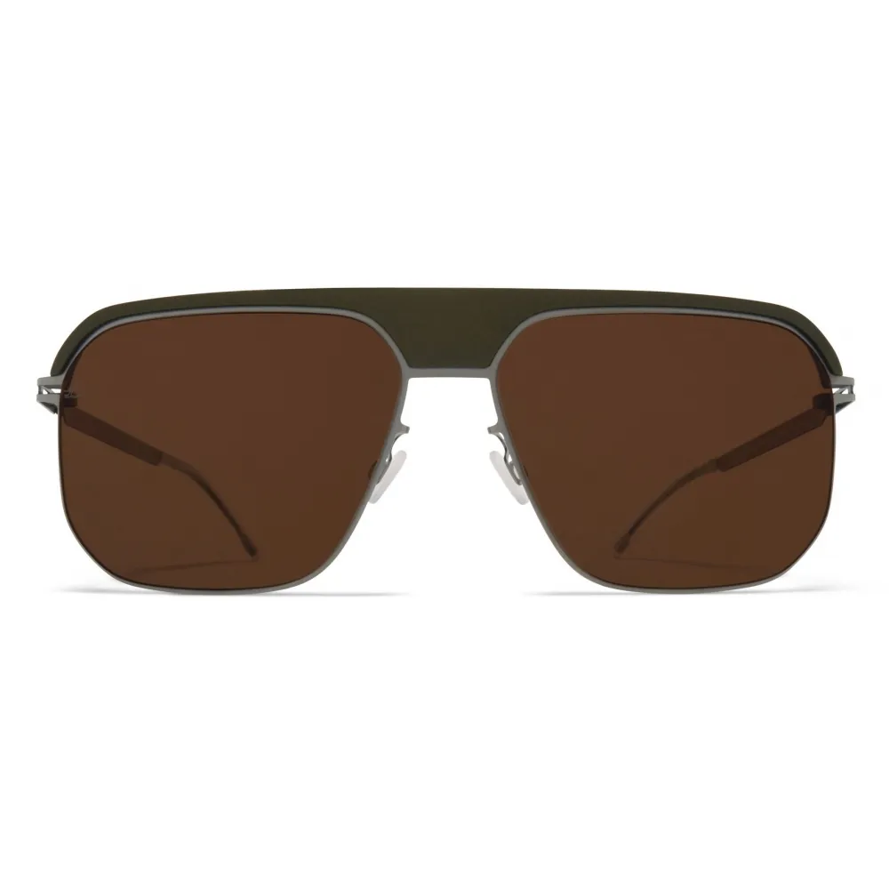 Mykita - ML06 - Mykita | Leica - Verde Grafite Marrone - Metal Collection - Occhiali da Sole - Mykita Eyewear