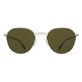 Mykita - MMCRAFT016 - Mykita & Maison Margiela - Argento Opaco Nero Verde - Metal Collection - Occhiali da Sole - Mykita Eye