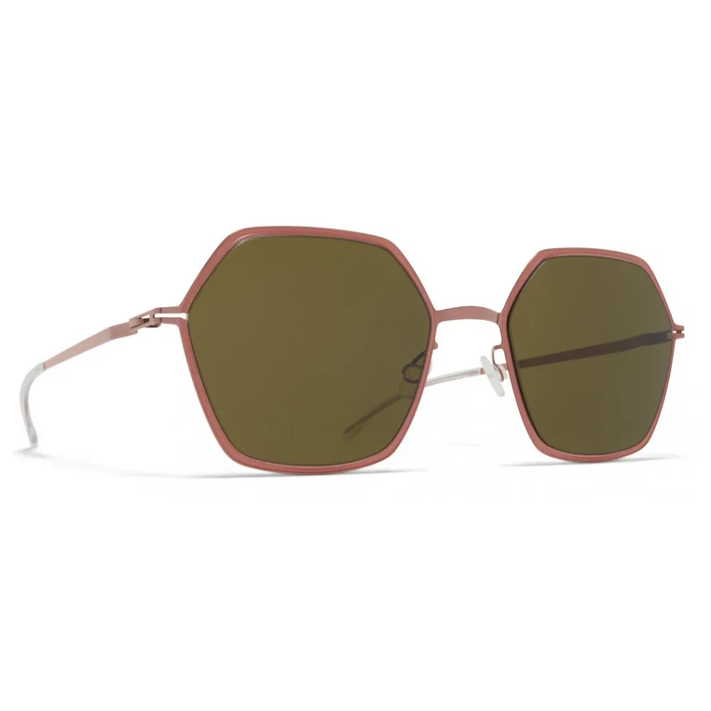 Mykita - Tilla - Decades - Viola Bronzo Rosa Verde - Metal Collection - Occhiali da Sole - Mykita Eyewear