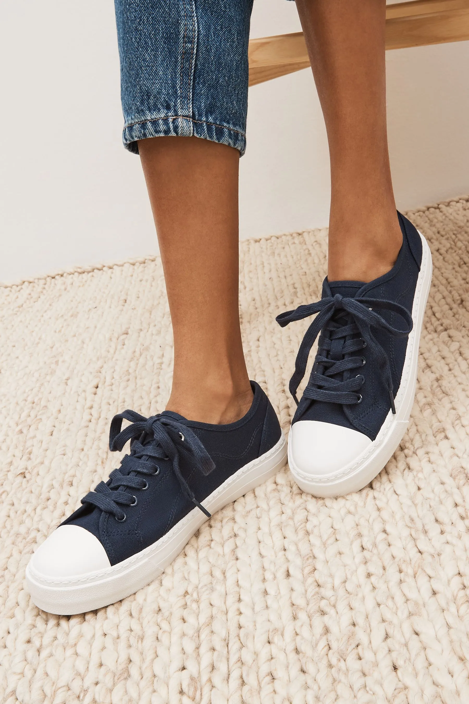 Navy  - Forever Comfort® - Blu navy - Scarpe da ginnastica di tela da baseball