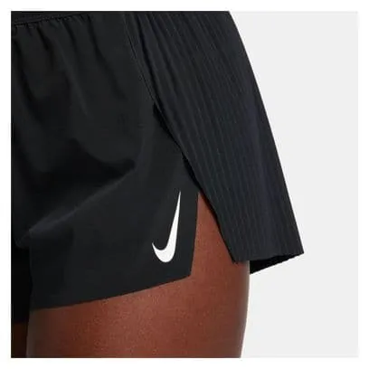 Nike Dri-Fit ADV Aeroswift 3in Donna Split Short Nero