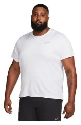 Nike Dri-Fit Miler Short Sleeve Shirt White