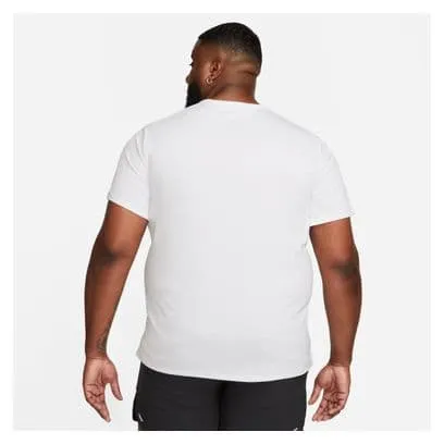 Nike Dri-Fit Miler Short Sleeve Shirt White