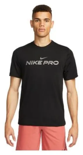 Nike Dri-Fit Pro Short Sleeve Shirt Black