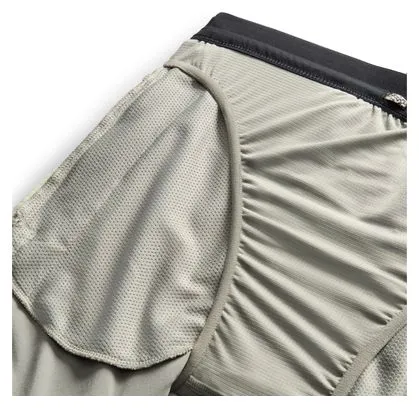 Nike Dri-Fit Trail Second Sunrise 18cm Khaki Grey Shorts