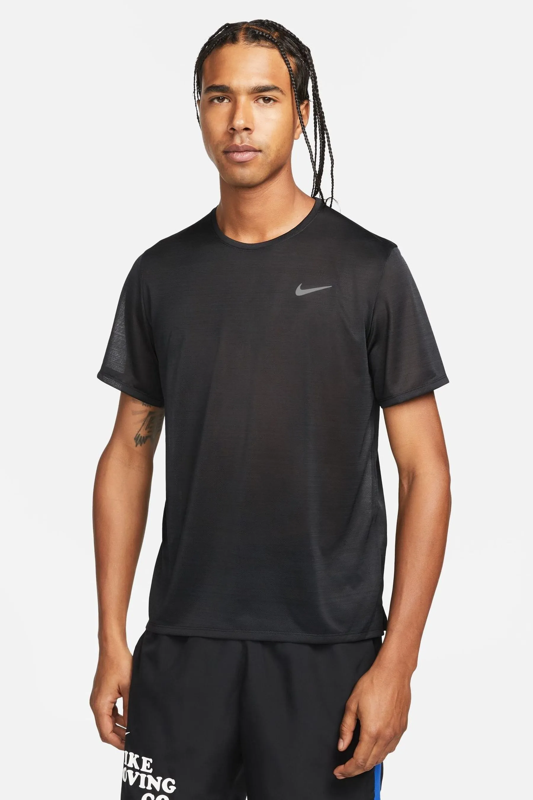 Nike - Miler - T-shirt da corsa Dri-FIT traspirante