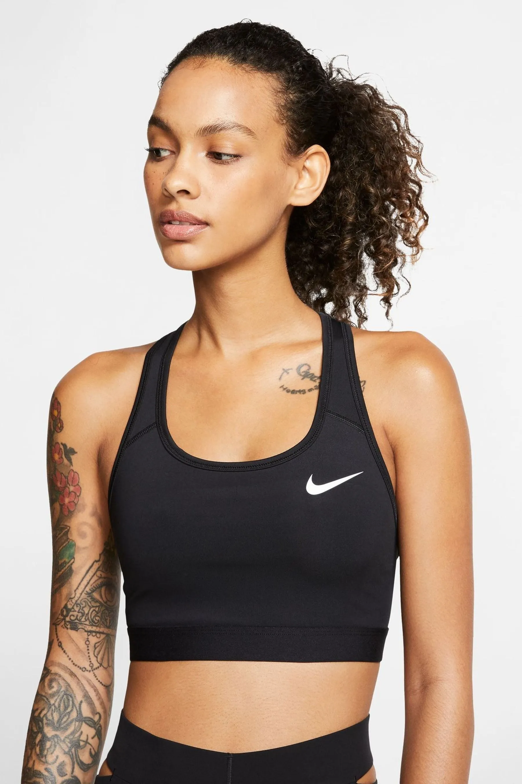 Nike Nike - Reggiseno sportivo sostegno medio con logo