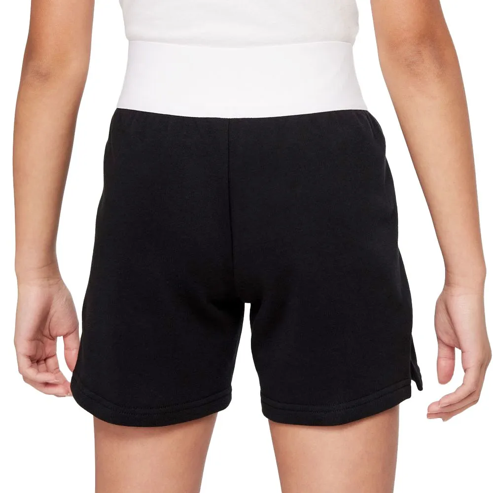 Nike Shorts Logo 5In Nero Ragazza