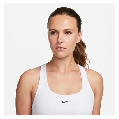 Nike Swoosh Light Support Bra White