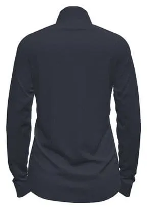 Odlo Women's Full Zip Berra Dark Blue Fleece