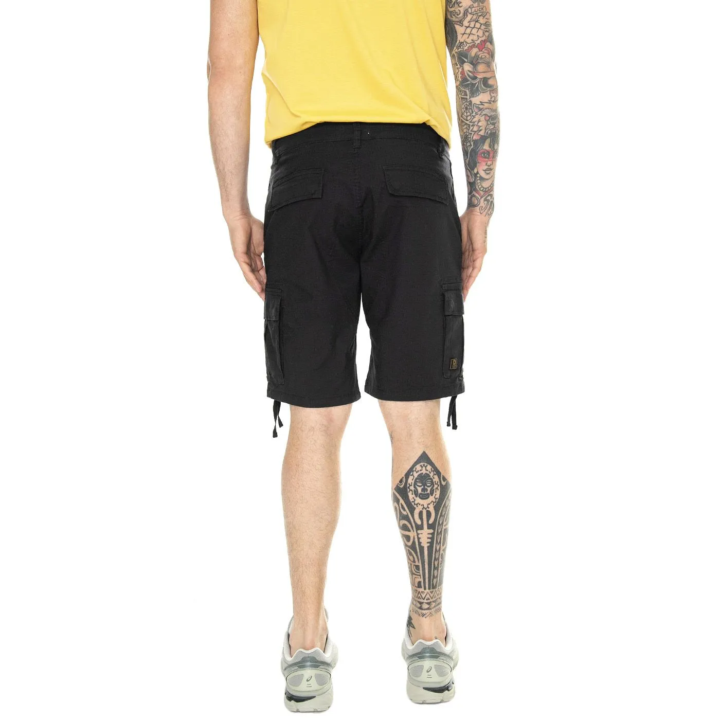 Only & Sons Onsray Life 0020 Ribstop Cargo Shorts CS Black - Bermuda Uomo Neri    