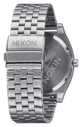 Orologio Nixon Time Teller Solar Unisex Argento/Blu