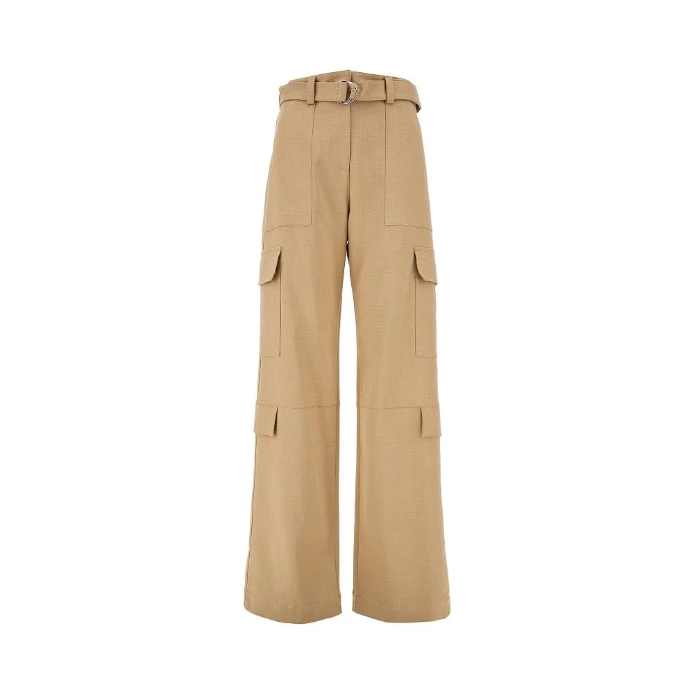 Pantalone cargo a gamba dritta