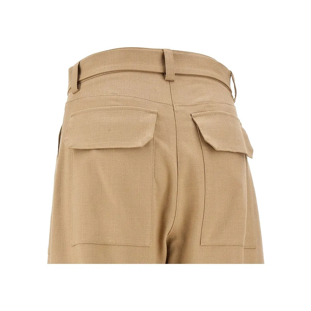 Pantalone cargo a gamba dritta