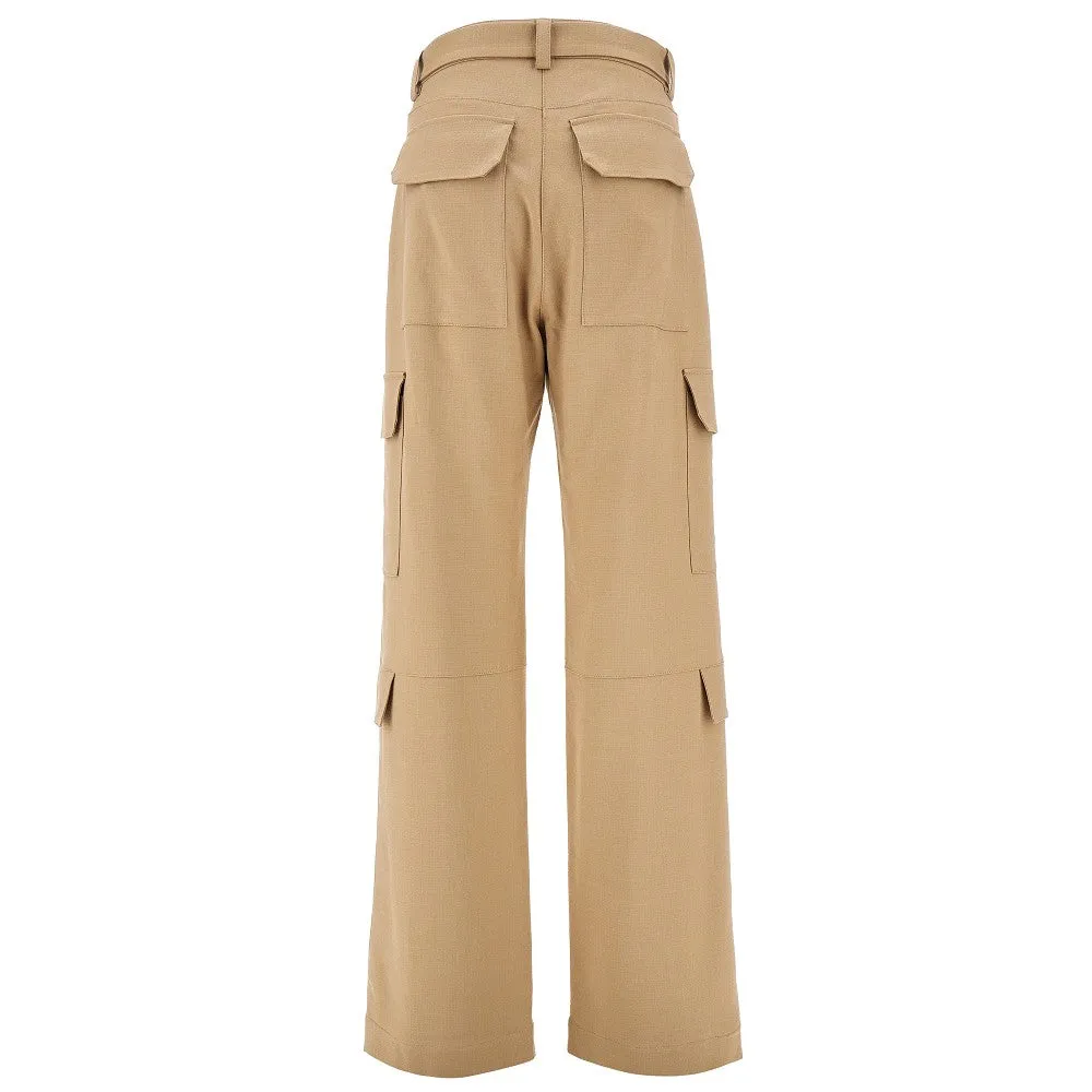 Pantalone cargo a gamba dritta