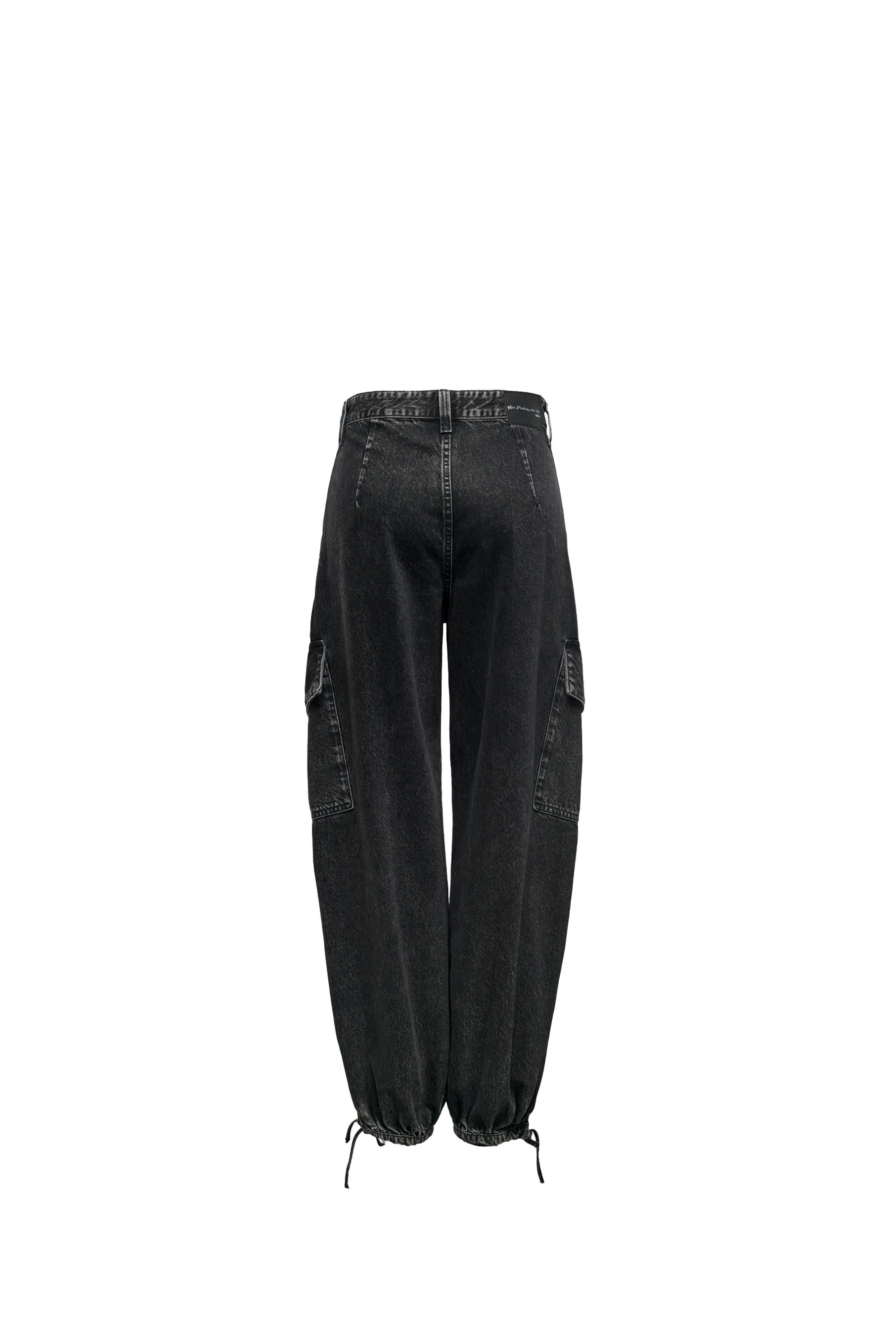 PANTALONE CARGO DONNA ONLY DENIM BLACK