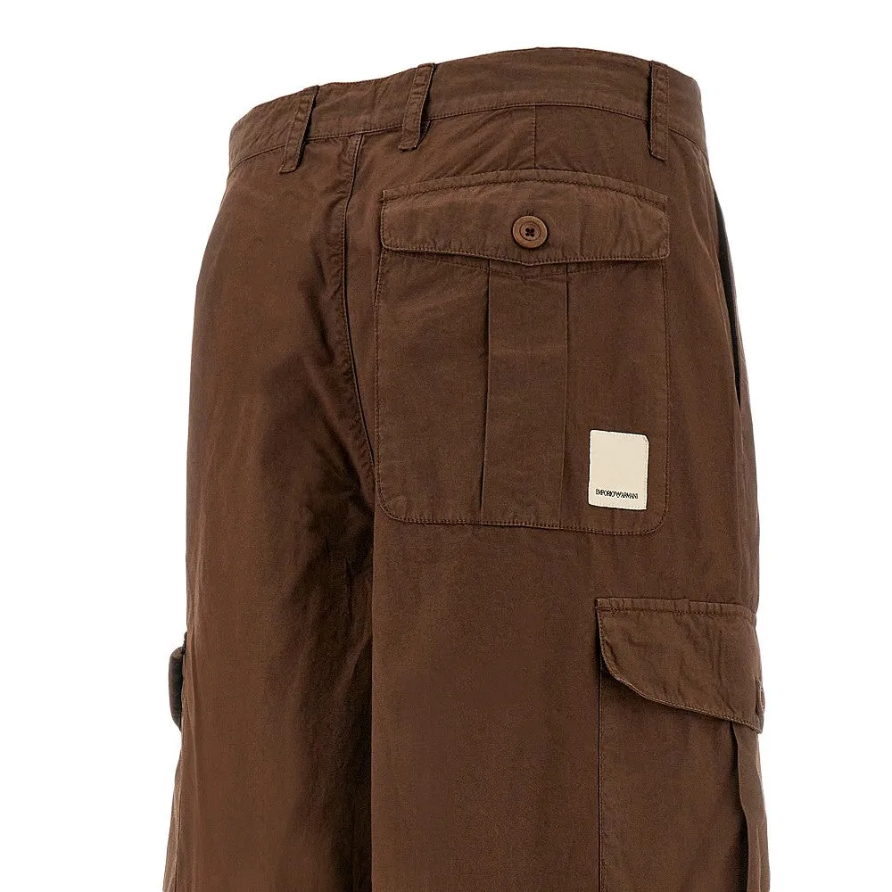 Pantalone cargo in cotone biologico ASV