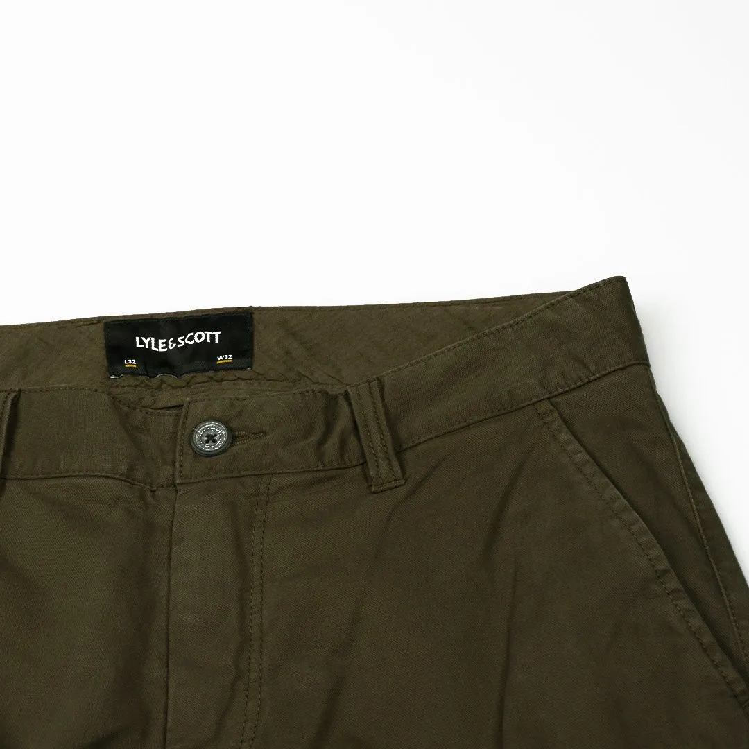 PANTALONE CARGO REGULAR A VITA MEDIA TREK GREEN