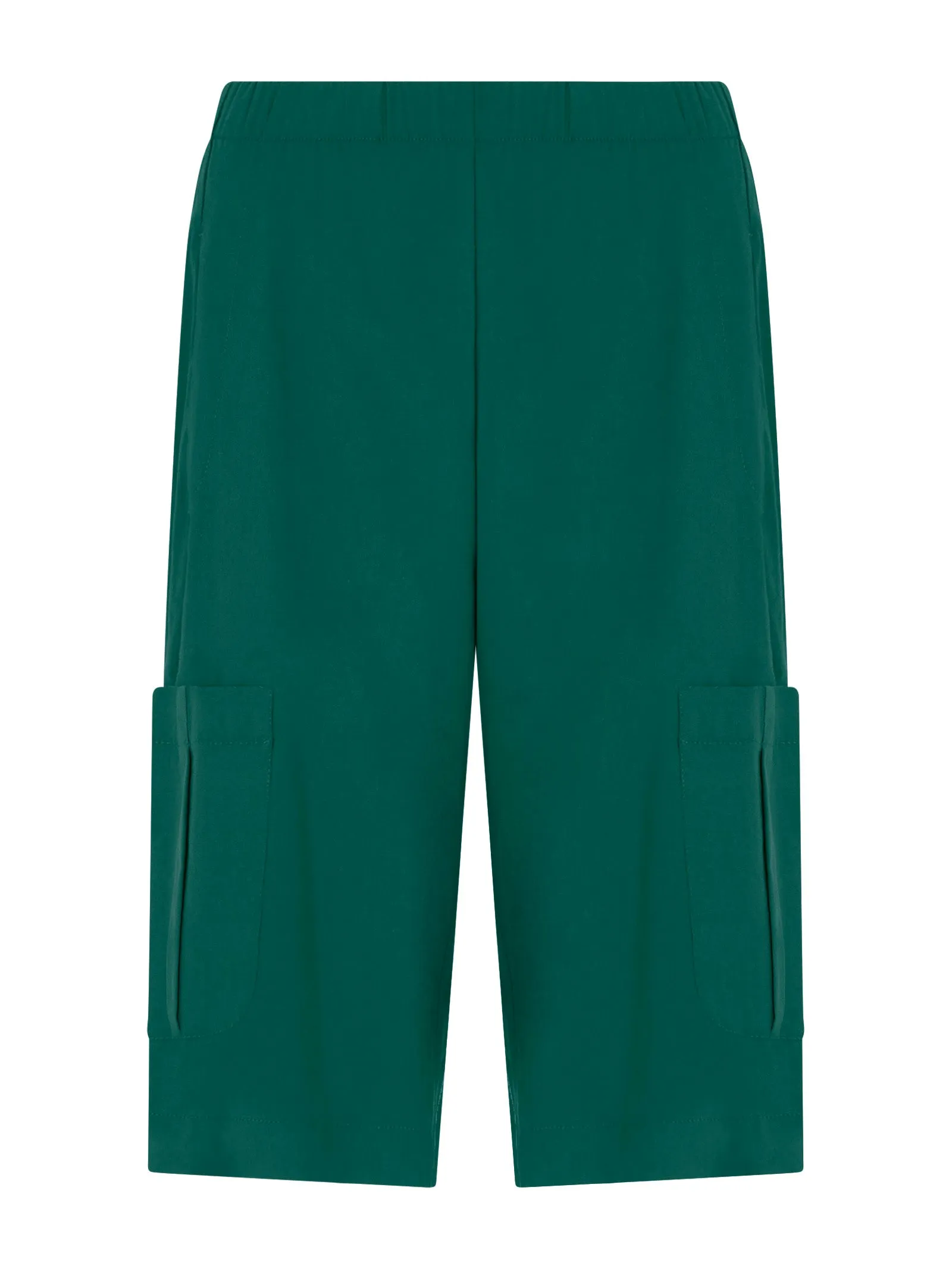 Pantalone corto Cargo in Super Fresh - Aventurine