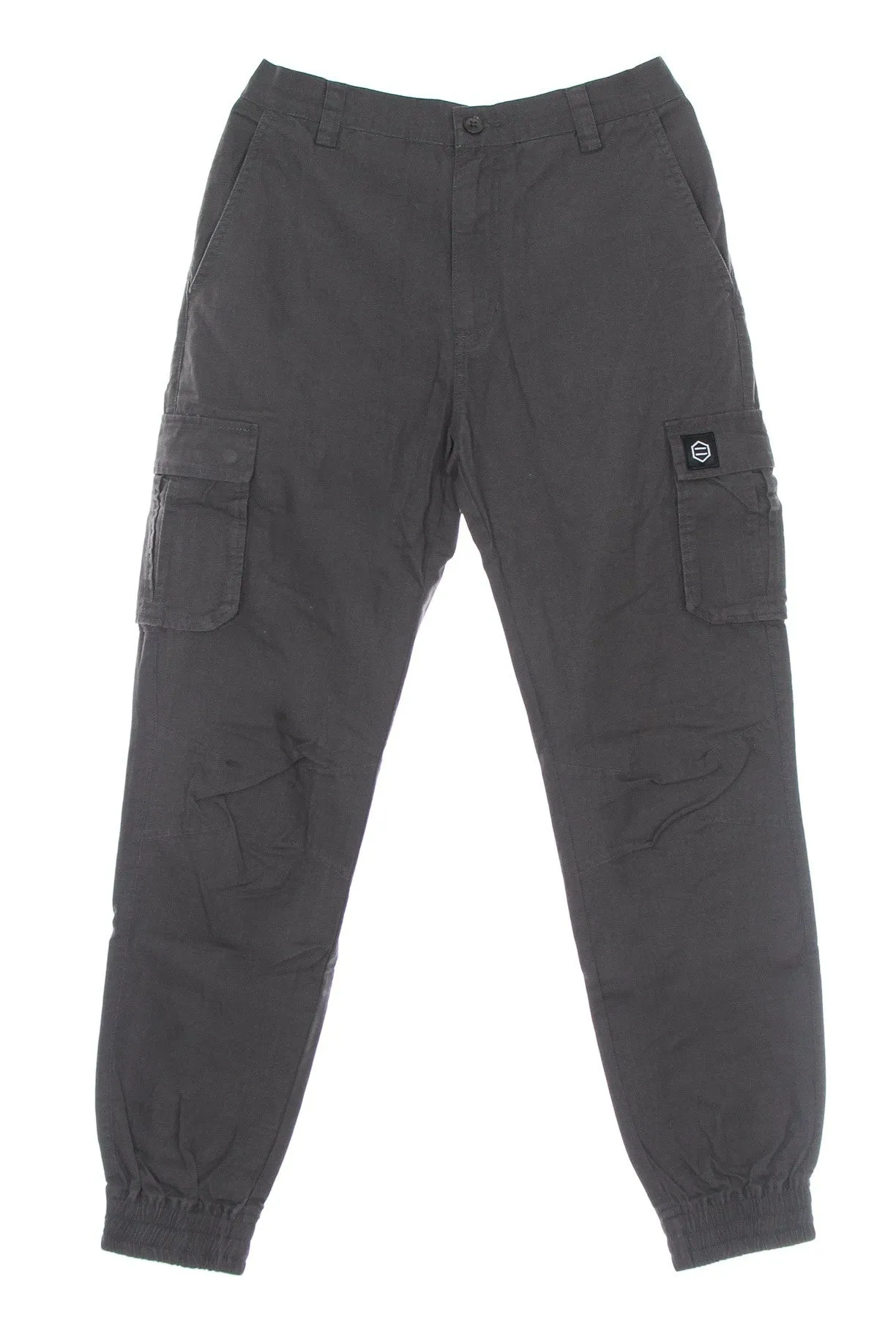 Pantalone Lungo Uomo Cargo Ripstop Anthracite