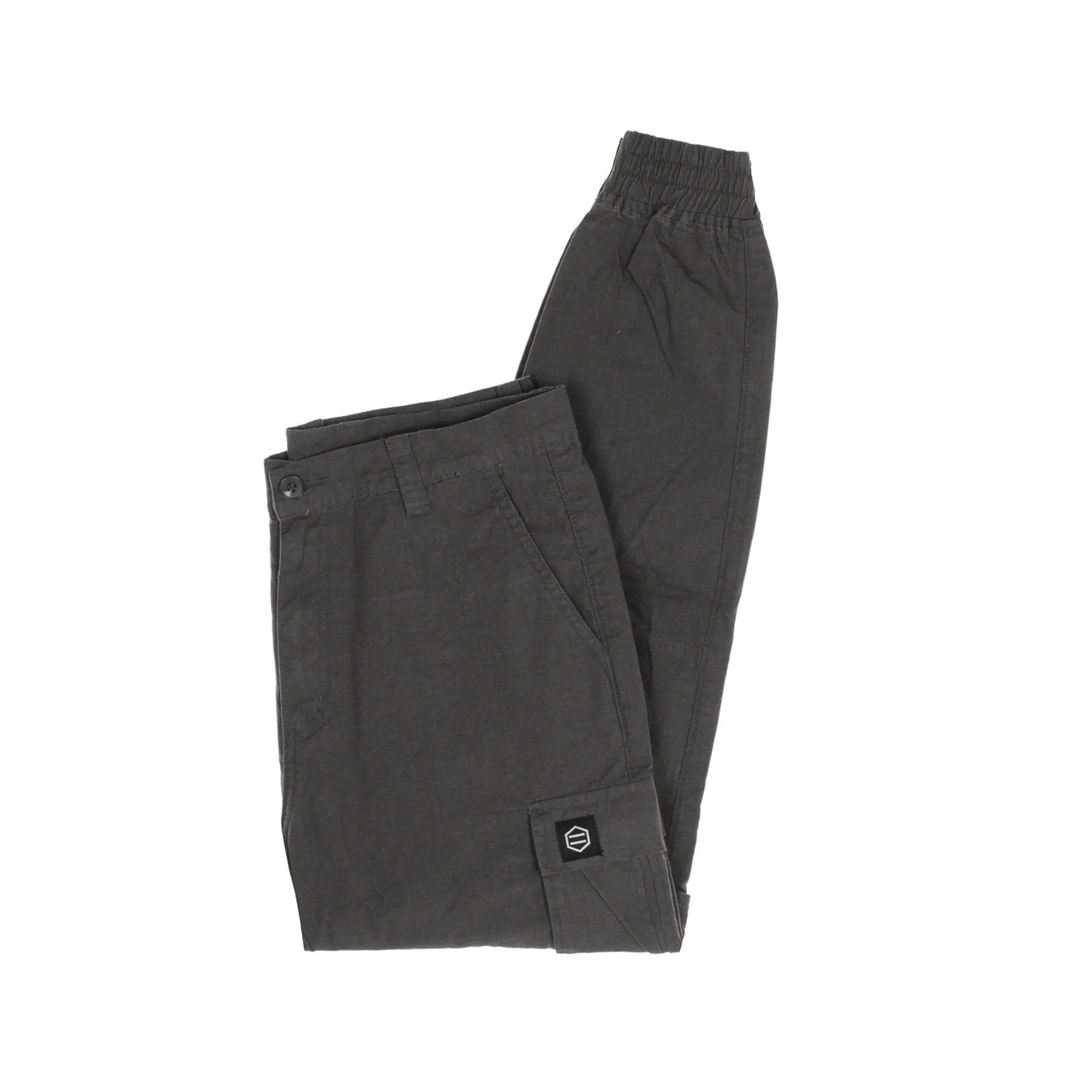 Pantalone Lungo Uomo Cargo Ripstop Antracite