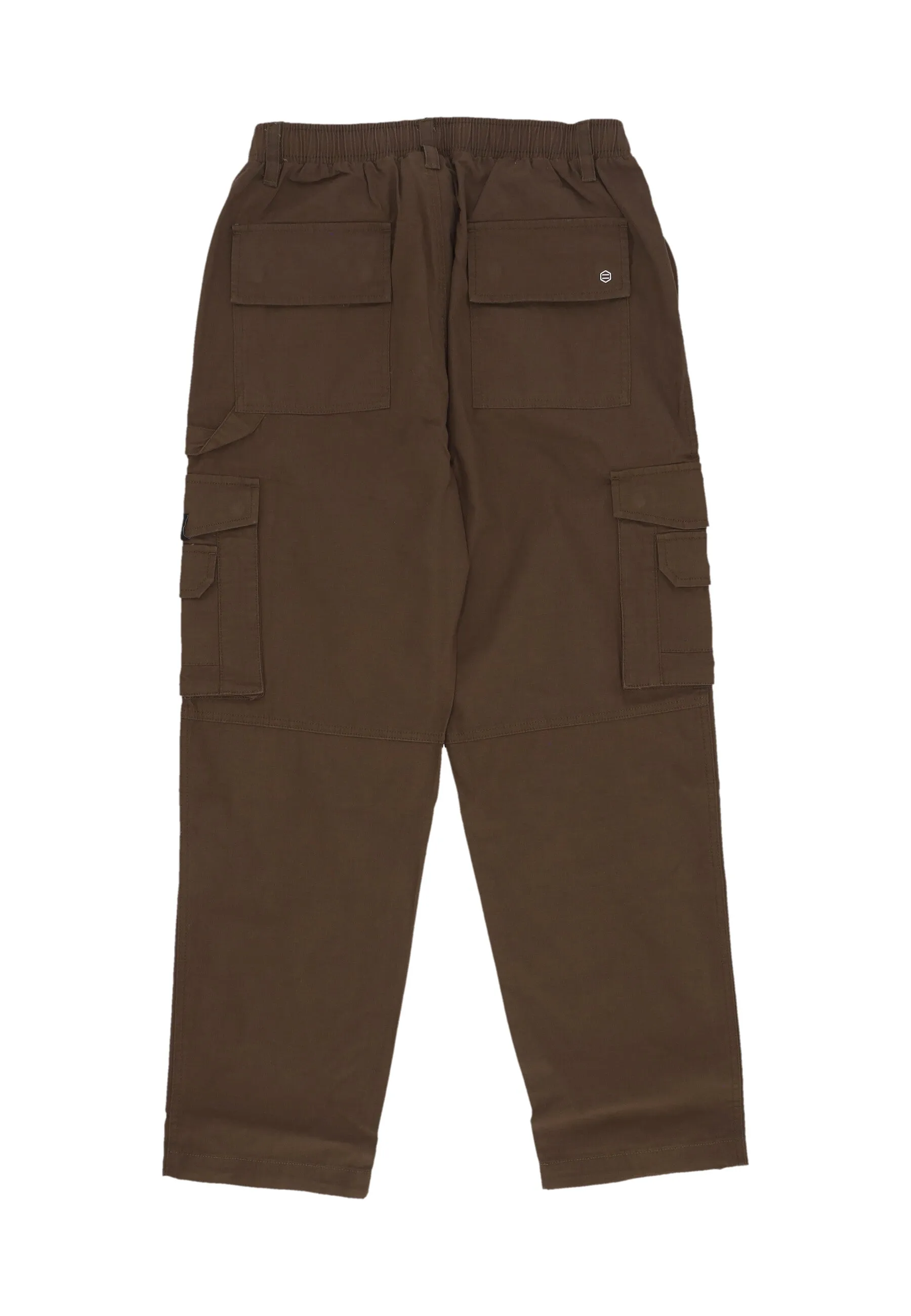 Pantalone Lungo Uomo Ripstop Baggy Cargo Forest Night