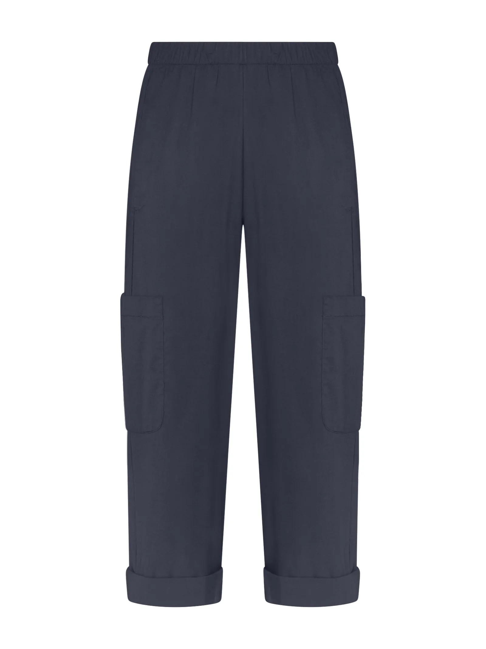 Pantalone pinocchietto cargo in Super Fresh - Bleu