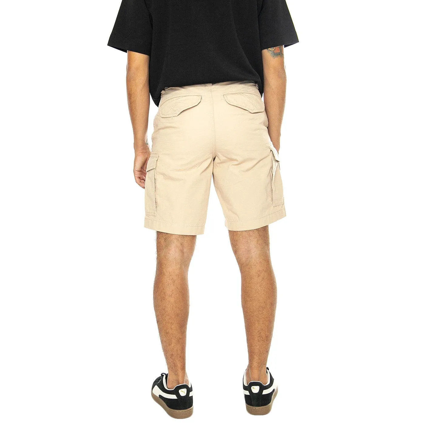 PENFIELD P Bear Vargo Shorts Cuban Sand - Bermuda Cargo Uomo Beige    