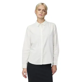 Pieces Camicia manica lunga da donna Irena Oxford 17087952 bianco