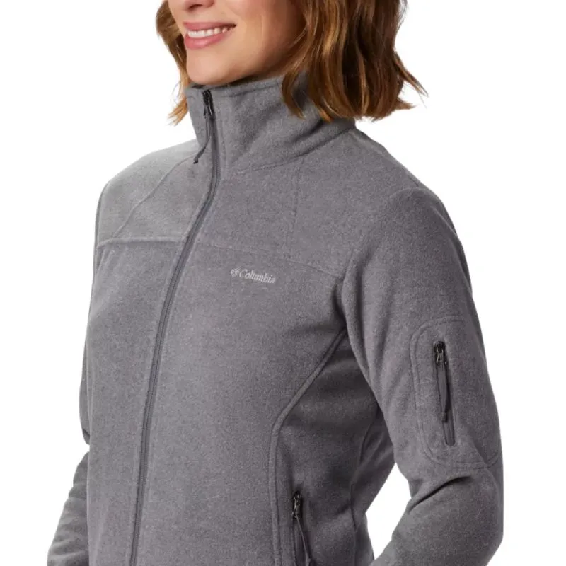 Polar Fleece Columbia Fast Trek II (city Grey Heather) Donna