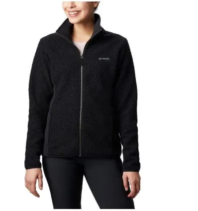 Polar Fleece Columbia Panorama Full Zip (nero) Donna