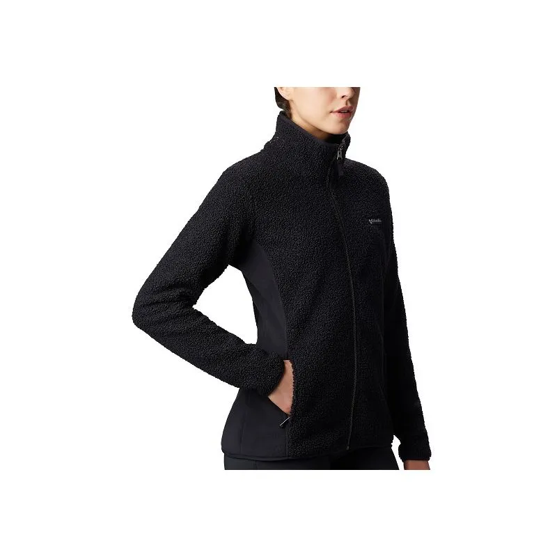 Polar Fleece Columbia Panorama Full Zip (nero) Donna