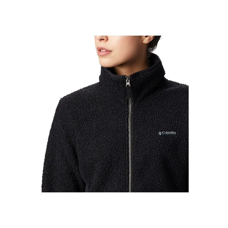 Polar Fleece Columbia Panorama Full Zip (nero) Donna