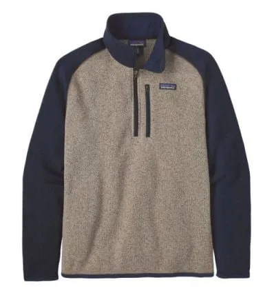 Polar fleece Patagonia M's Better Sweater 1/4 Zip (Oar Tan) Uomo