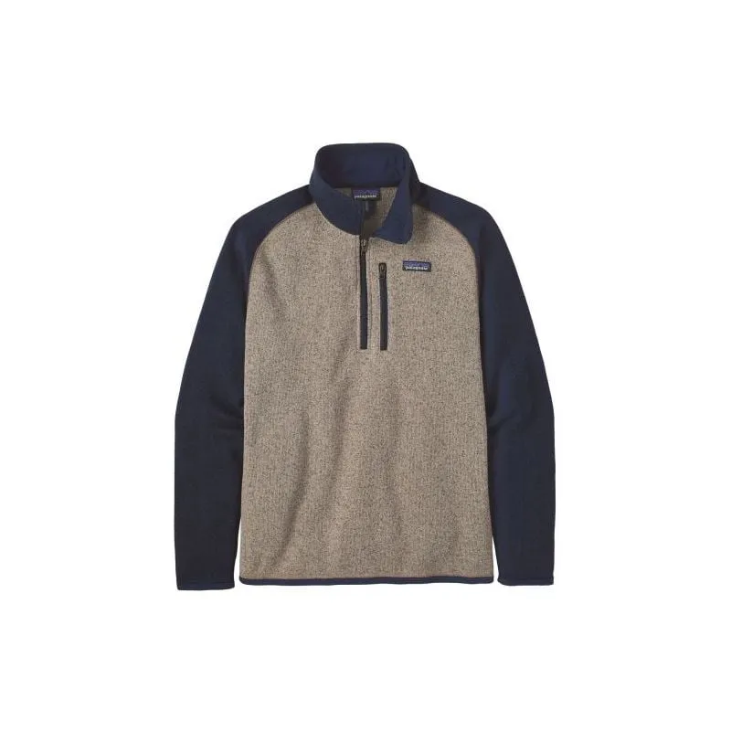 Polar fleece Patagonia M's Better Sweater 1/4 Zip (Oar Tan) Uomo