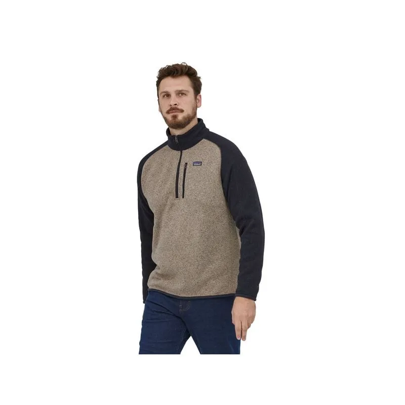 Polar fleece Patagonia M's Better Sweater 1/4 Zip (Oar Tan) Uomo