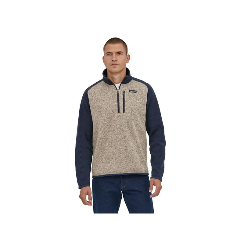 Polar fleece Patagonia M's Better Sweater 1/4 Zip (Oar Tan) Uomo