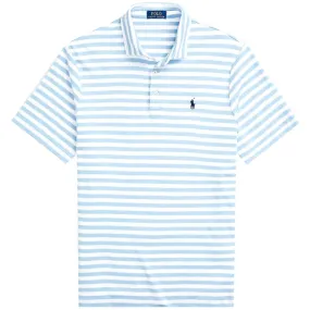 Polo in cotone Custom Slim-Fit a righe 