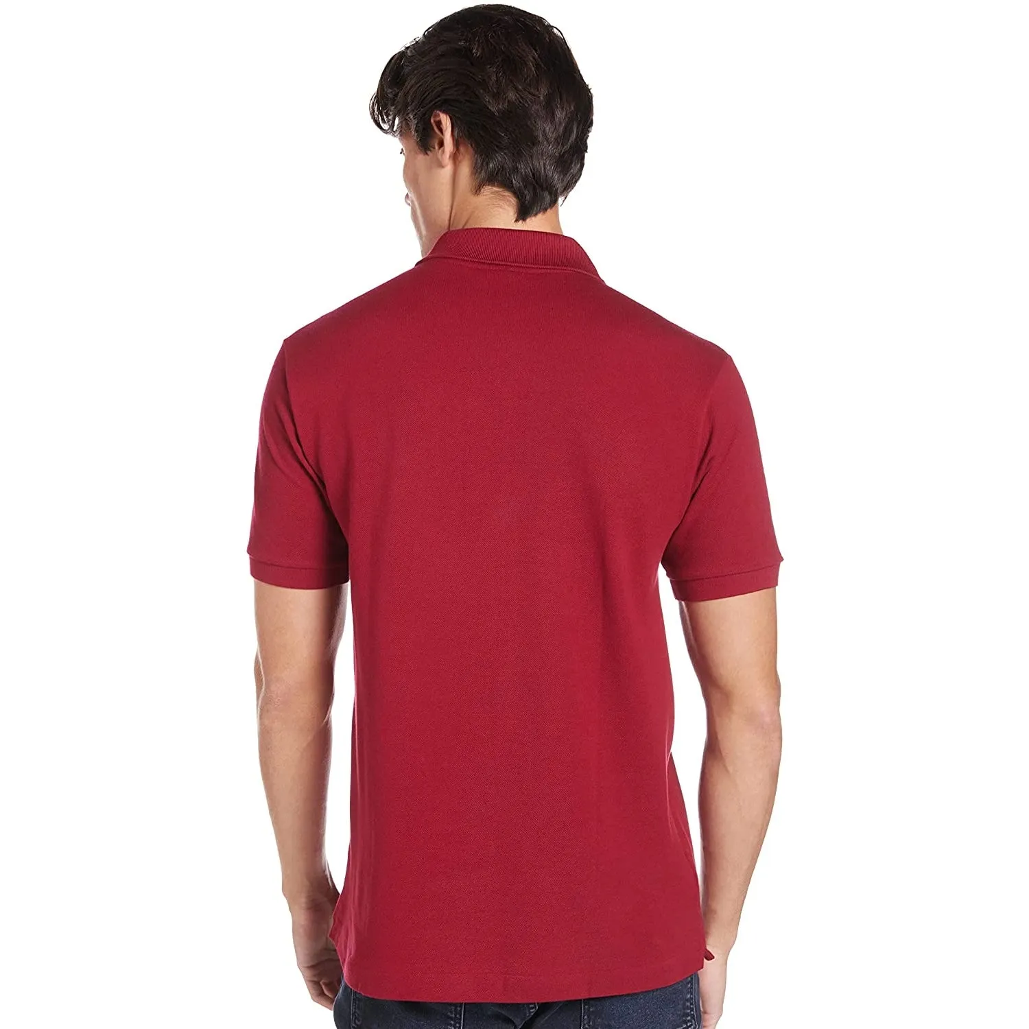 Polo LACOSTE Uomo Bordeaux