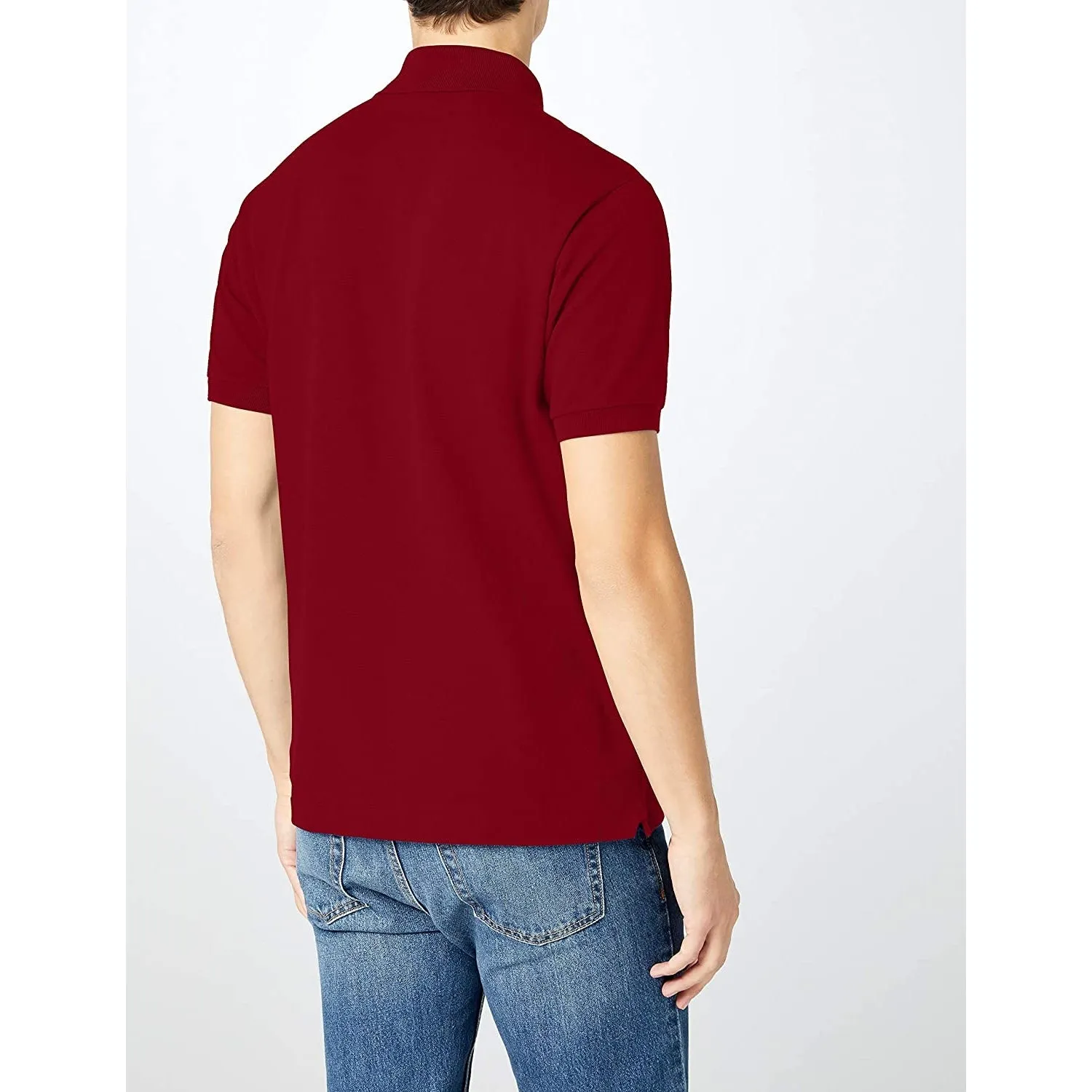 Polo LACOSTE Uomo Bordeaux