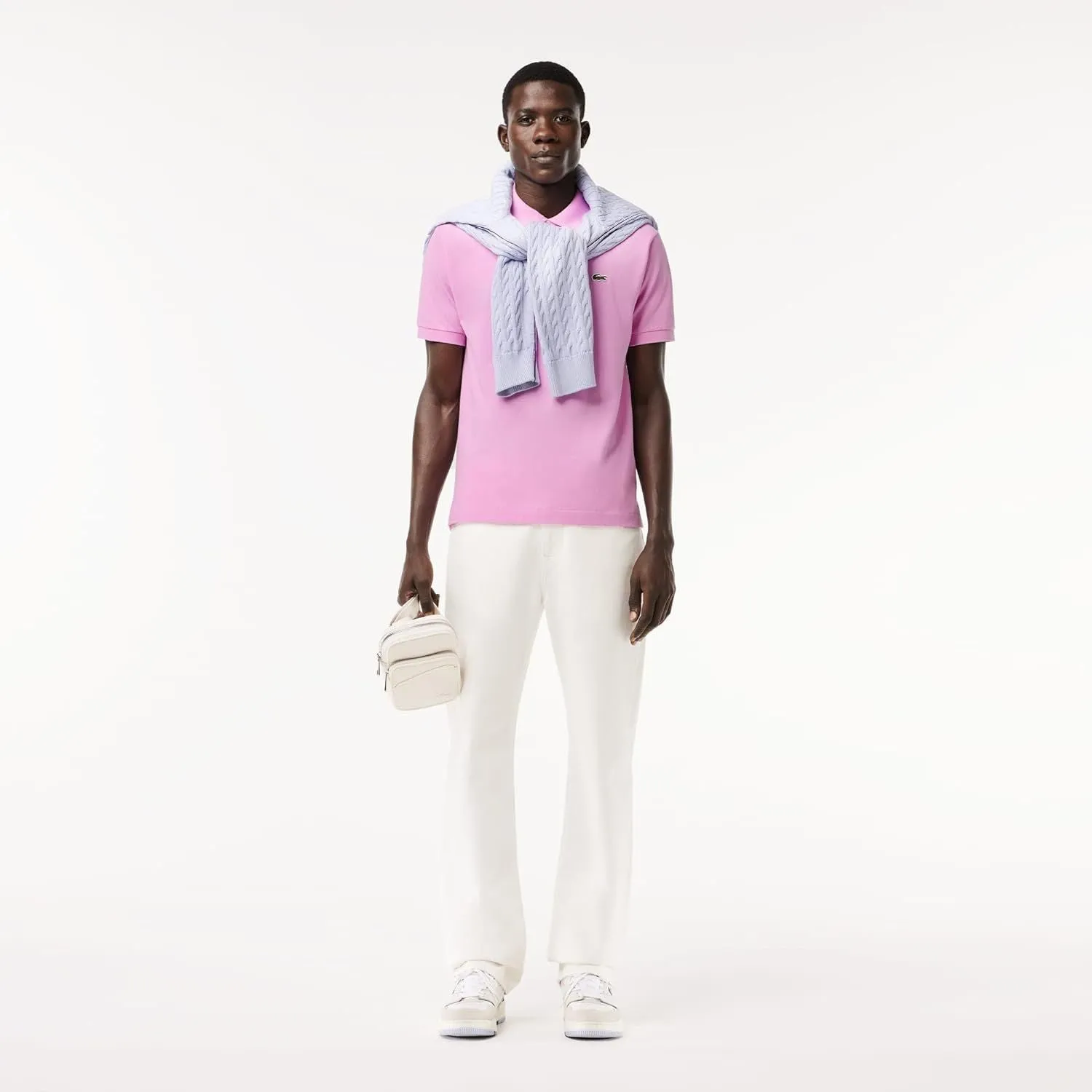 Polo LACOSTE Uomo Rosa